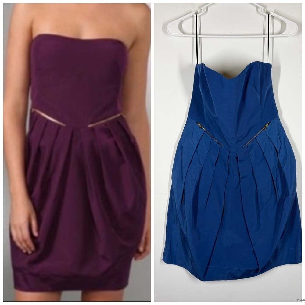 See by Chloe Strapless Mini Dress Size US 6